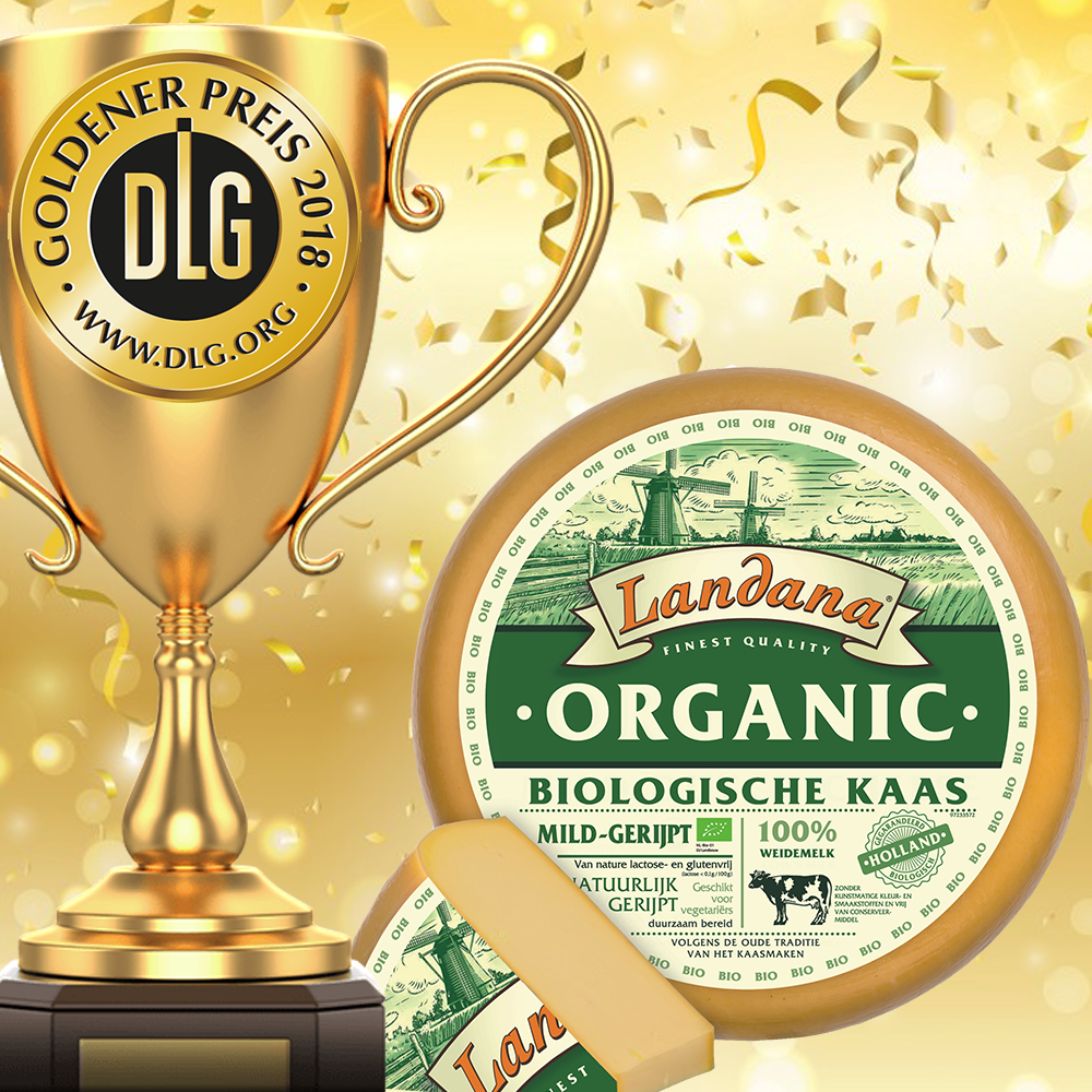 Landana Organic MILD bekroond met GOUD!