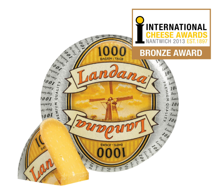 Landana 1000 DAGEN in top 3 beste Hollandse kaas